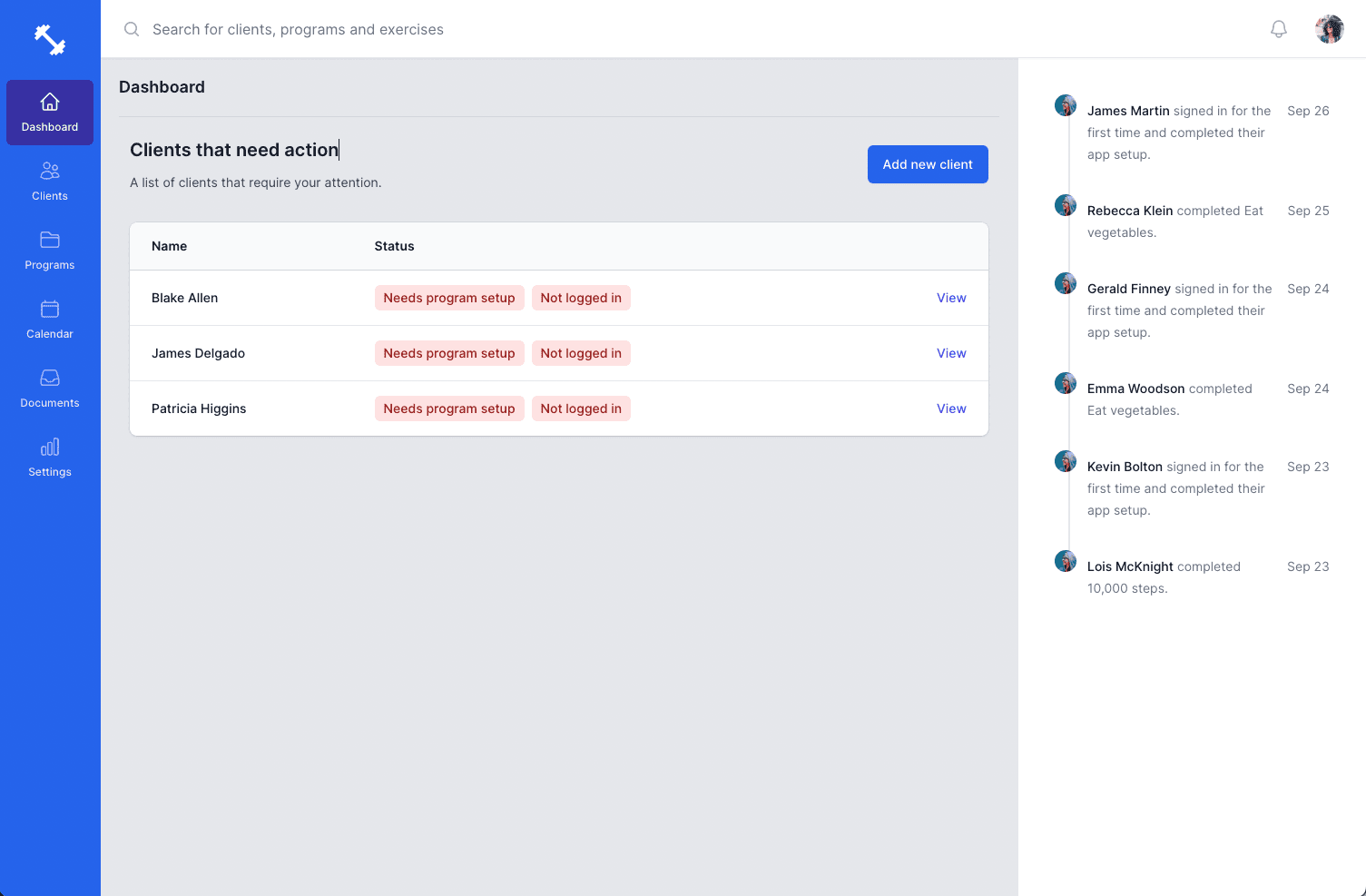 App screenshot